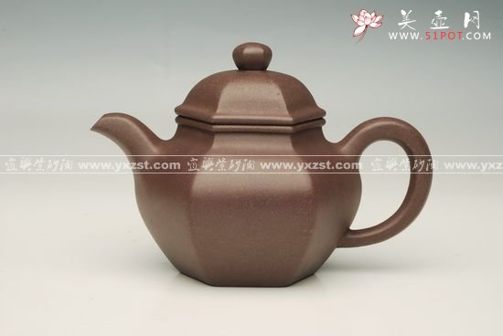 紫砂壶图片：六方报春 - 美壶网