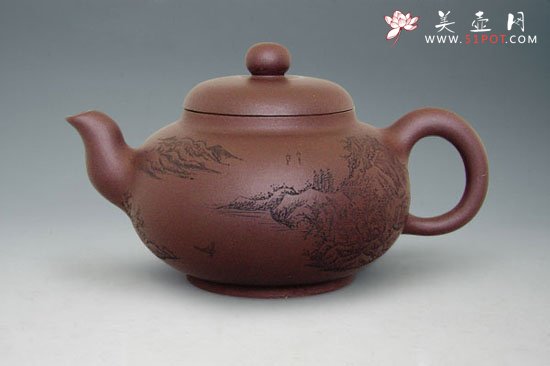 紫砂壶图片：涌泉 - 美壶网