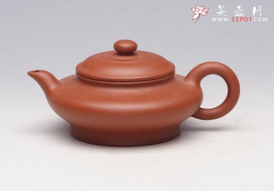 紫砂壶图片：虚扁 - 美壶网