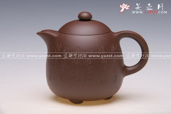 紫砂壶图片：唐美人  400cc - 美壶网