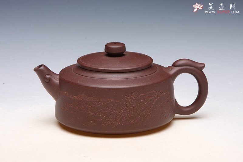 紫砂壶图片：玉龙禅钟 - 美壶网