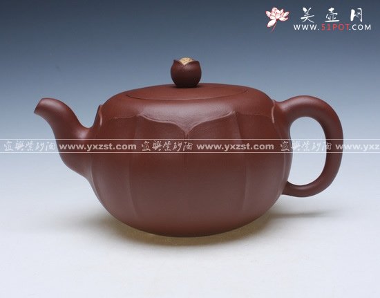 紫砂壶图片：荷花 - 美壶网