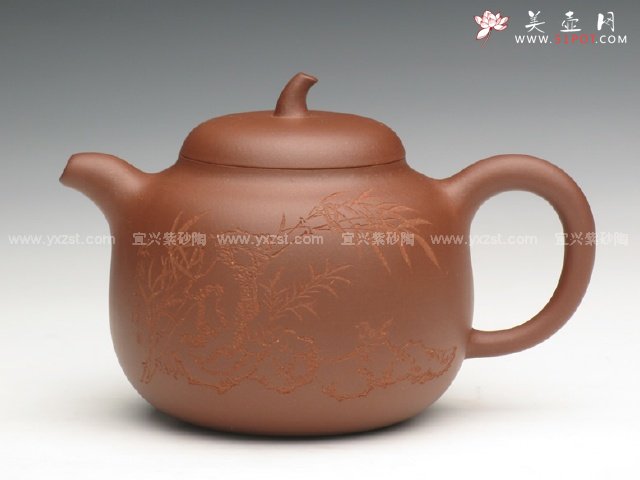 紫砂壶图片：大茄型 - 美壶网