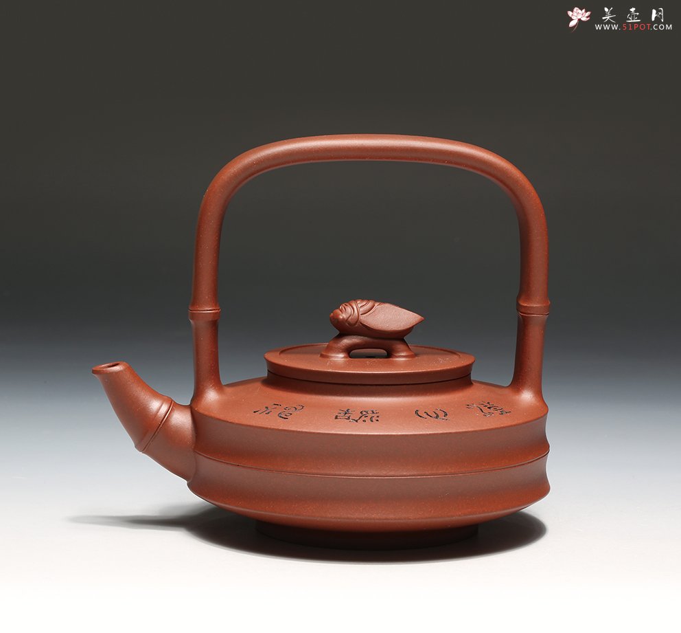 紫砂壶图片：知足常乐 - 美壶网
