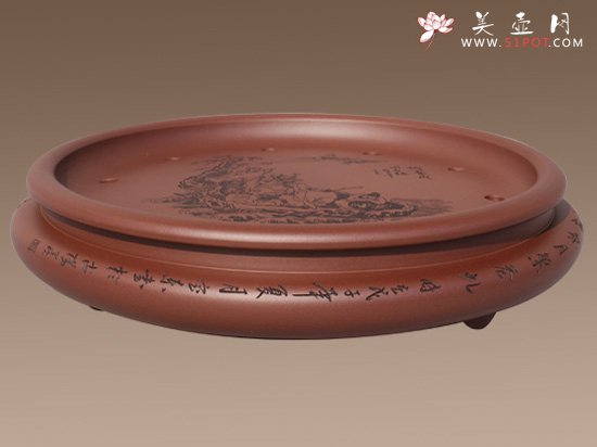 紫砂壶图片：《顶天立地》茶海 ... - 美壶网