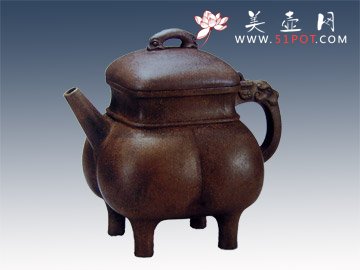紫砂壶图片：瓦菱壶 - 美壶网
