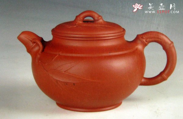 紫砂壶图片：韵竹壶 - 美壶网