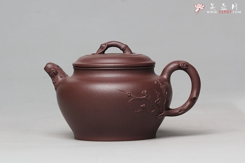 紫砂壶图片：高松竹梅 - 美壶网