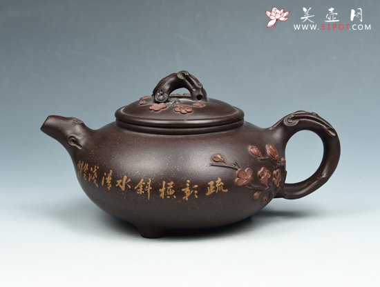 紫砂壶图片：梅桩 - 美壶网