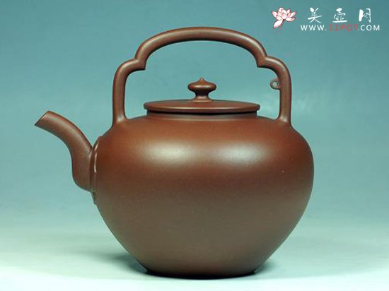 紫砂壶图片：吴径提梁 - 美壶网