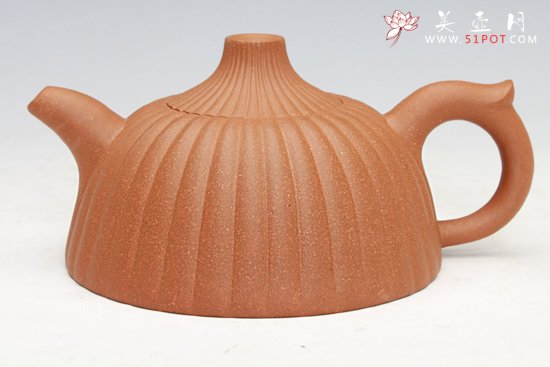 紫砂壶图片：半菊壶 - 美壶网