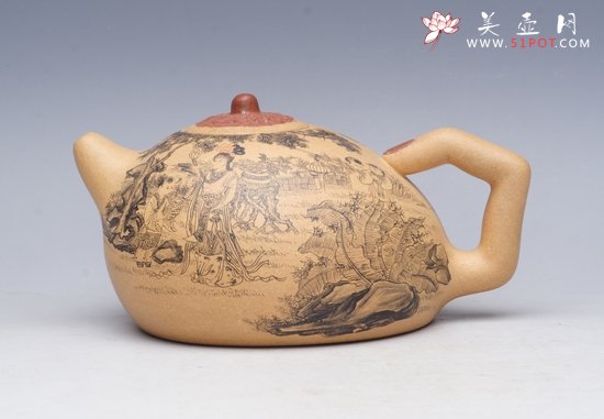 紫砂壶图片：贵妃壶 - 美壶网