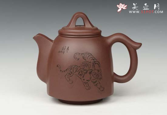 紫砂壶图片：将军壶 - 美壶网