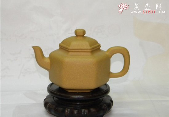 紫砂壶图片：六方传炉 - 美壶网