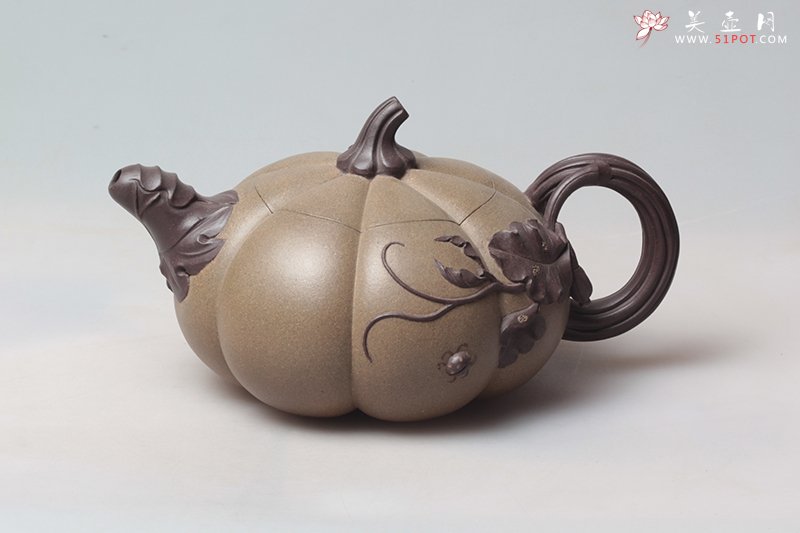 紫砂壶图片：大南瓜 - 美壶网