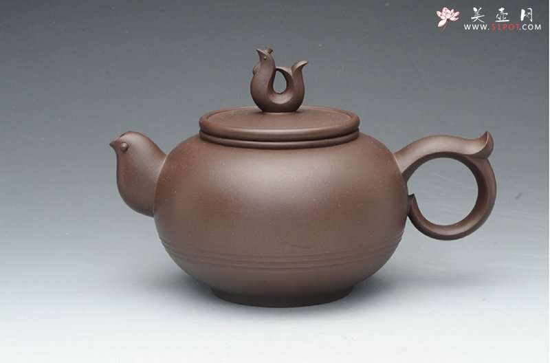 紫砂壶图片：丹凤朝阳壶 - 美壶网