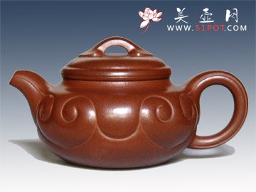 紫砂壶图片：如意仿古 - 美壶网