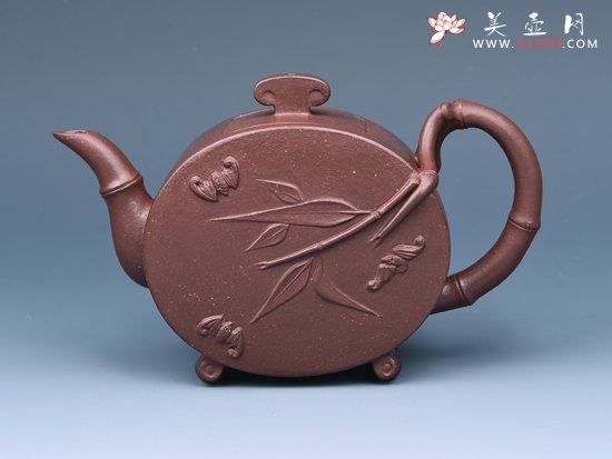 紫砂壶图片：劲竹 - 美壶网