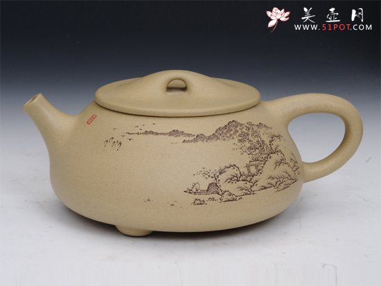 紫砂壶图片：大石瓢 - 美壶网