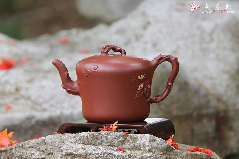 紫砂壶图片：月桂锦华 - 美壶网