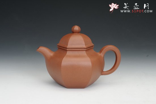 紫砂壶图片：六方掇球 - 美壶网