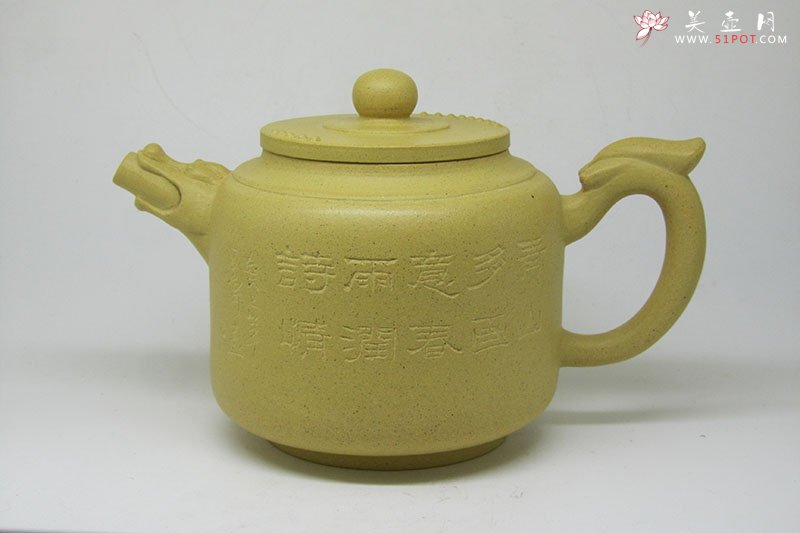 紫砂壶图片：双龙壶 - 美壶网