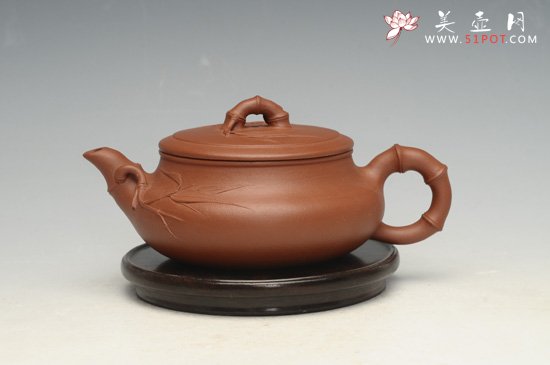 紫砂壶图片：缘竹 - 美壶网