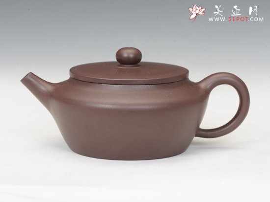 紫砂壶图片：大口扁 - 美壶网