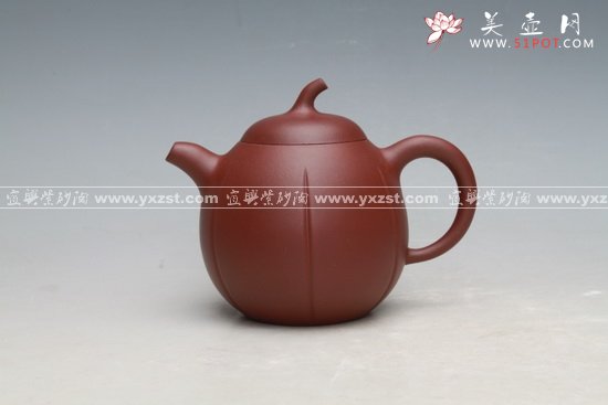 紫砂壶图片：茄瓜壶1 - 美壶网