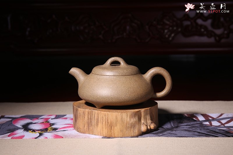 紫砂壶图片：矮石瓢 - 美壶网