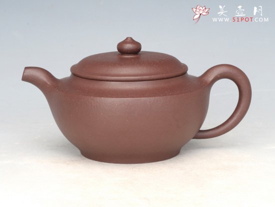 紫砂壶图片：幽兰小舍、全手工 - 美壶网