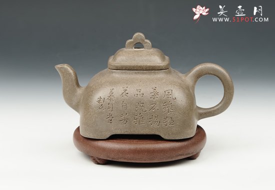 紫砂壶图片：孤林 - 美壶网