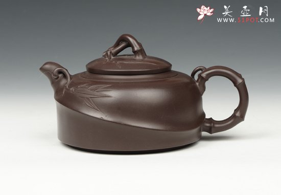 紫砂壶图片：秀竹壶 - 美壶网
