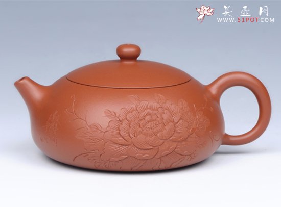 紫砂壶图片：扁西施 - 美壶网