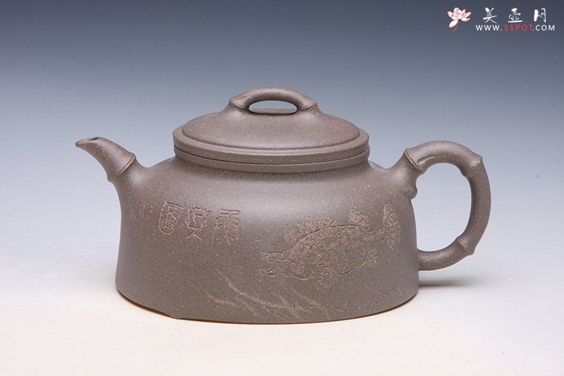 紫砂壶图片：鱼罩 - 美壶网