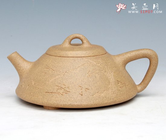 紫砂壶图片：子冶石瓢 - 美壶网