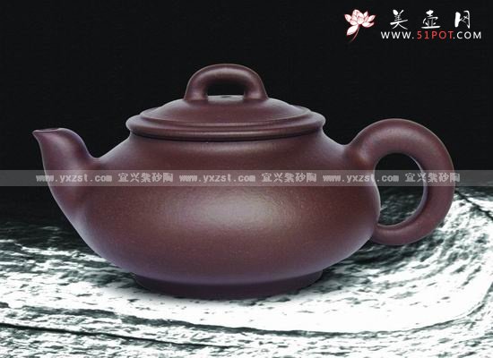 紫砂壶图片：浪花飞溅 - 美壶网