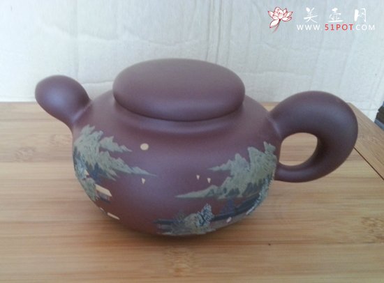 紫砂壶图片：炮壶 - 美壶网