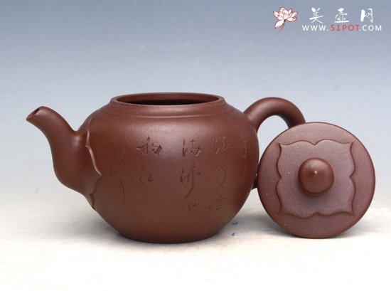 紫砂壶图片：菱花 - 美壶网