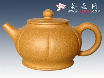 紫砂壶图片：金瓜 - 美壶网