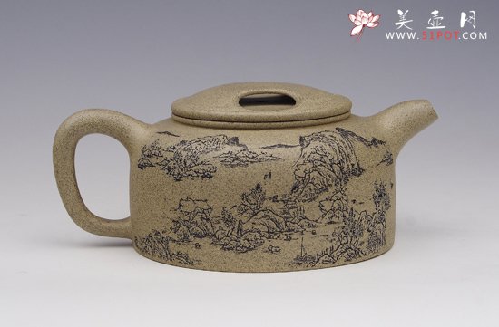 紫砂壶图片：牛盖莲子 - 美壶网