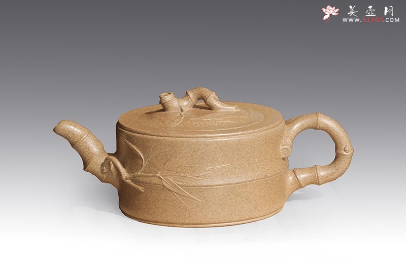 紫砂壶图片：竹段 - 美壶网
