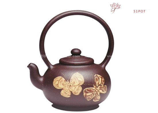紫砂壶图片：彩蝶 - 美壶网
