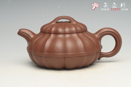 紫砂壶图片：菱花 - 美壶网
