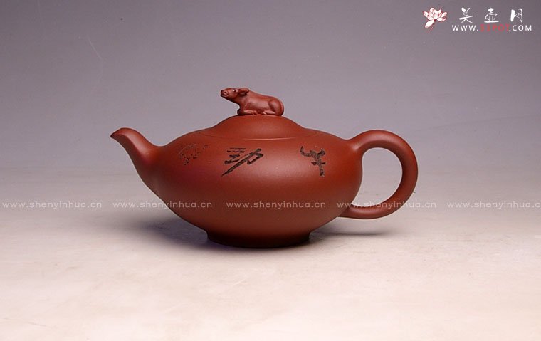 紫砂壶图片：大金牛壶 - 美壶网