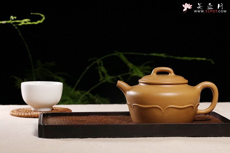 紫砂壶图片：莲影 - 美壶网