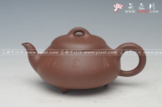 紫砂壶图片：4金桥石瓢 - 美壶网