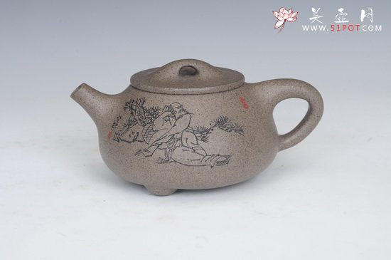 紫砂壶图片：石瓢 - 美壶网