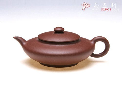 紫砂壶图片：虚扁 - 美壶网