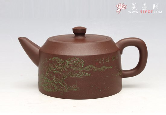 紫砂壶图片：陶醉 - 美壶网